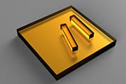 SCD-BL laser cut single crystal diamond